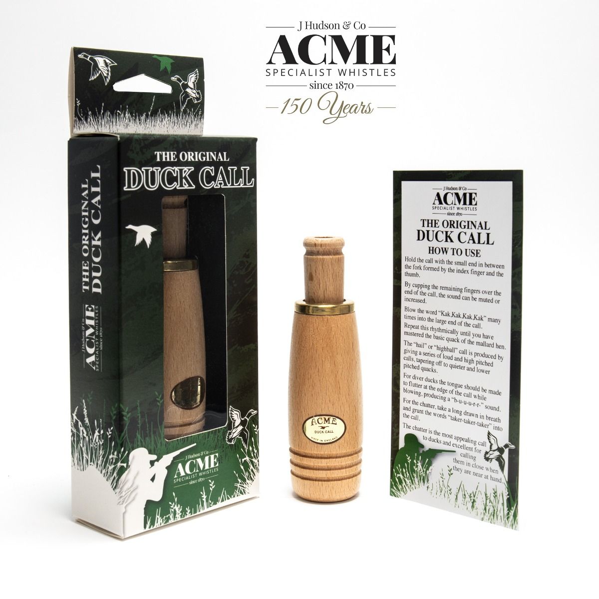 Acme Wooden Duck Call