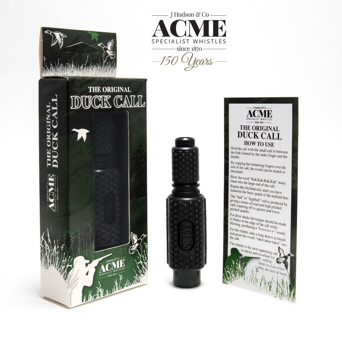 Acme Decoy Duck Call (Rubber Grip)